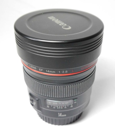 Obiettivo canon 14mm l - 2.8,