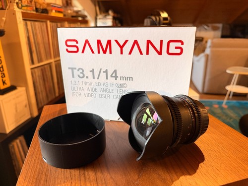 Samyang 14mm cine - 14mm,