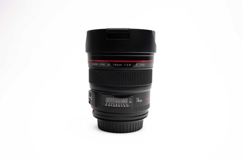 Obiettivo canon 14mm - f2.8, usm