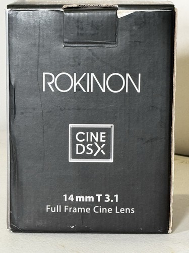 Rokinon cine dsx canon - dsx, 14mm