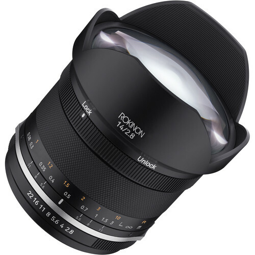 Rokinon series f2 - 14, f2.8